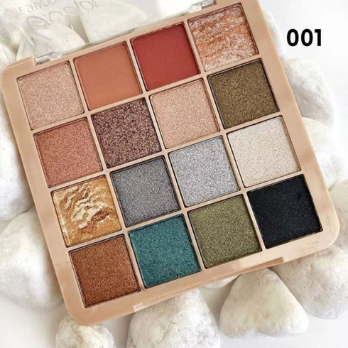 16 Colors Palette Occhi Ombretti Opachi e Brillanti