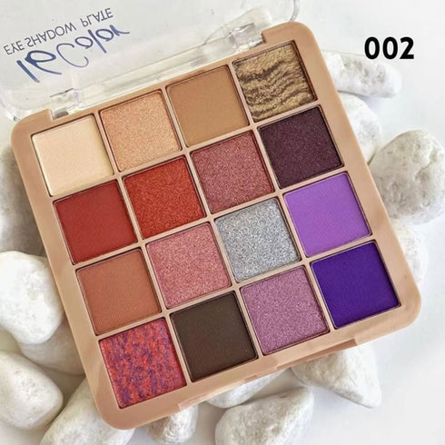16 Colors Palette Occhi Ombretti Opachi e Brillanti