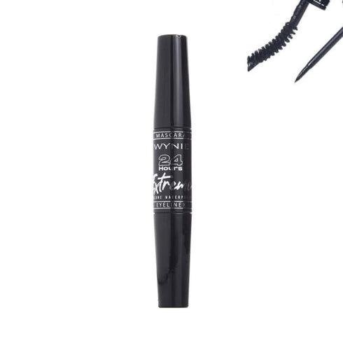 24H Extreme Volume Mascara & Eyeliner 2 in 1 - Nero Waterproof