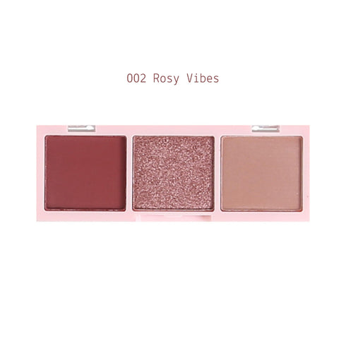 3 Colors Mini Palette Ombretti Matte e Shimmer