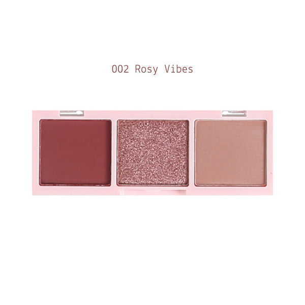 3 Colors Mini Palette Ombretti Matte e Shimmer