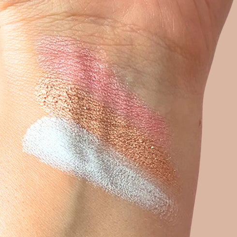 3in1 Powder Face Palette Polveri Viso – Blush, Contour e Illuminante 003