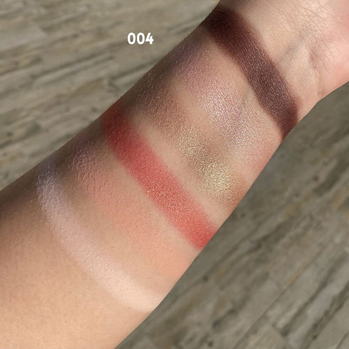 6 Colors Mini Palette Occhi Ombretti Opachi e Brillanti