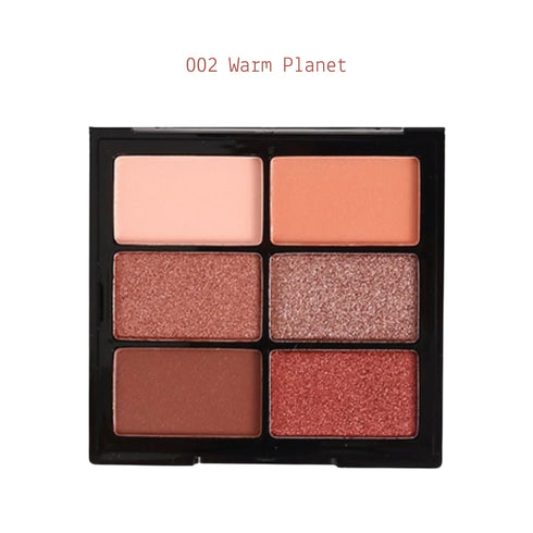 6 Eyeshadow Palette Ombretti Opachi e Brillanti