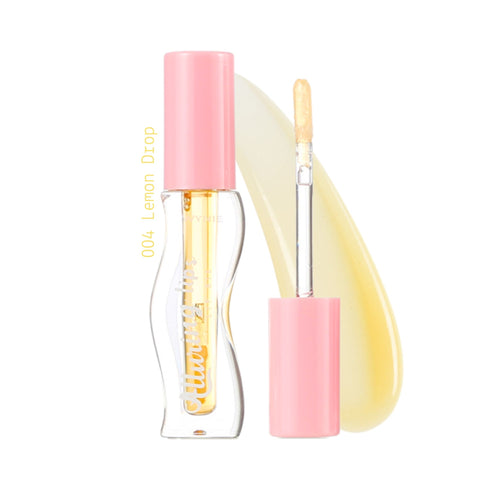 Wynie Alluring Lip Oil - Olio Labbra Idratante Colorato e Glitterato 004 giallo trasparente