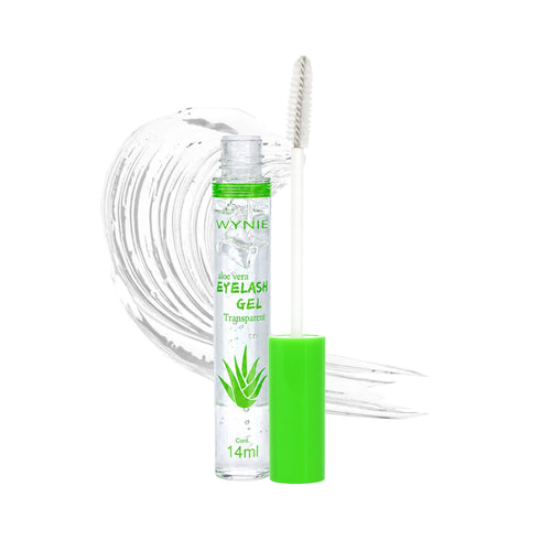 Wynie Aloe Vera Eyelash Gel Mascara Trasparente per le Ciglia | Fissante e Nutriente