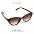 Amber Tortoise | Occhiali da Sole Cat-Eye Tartarugato con Lenti Sfumate