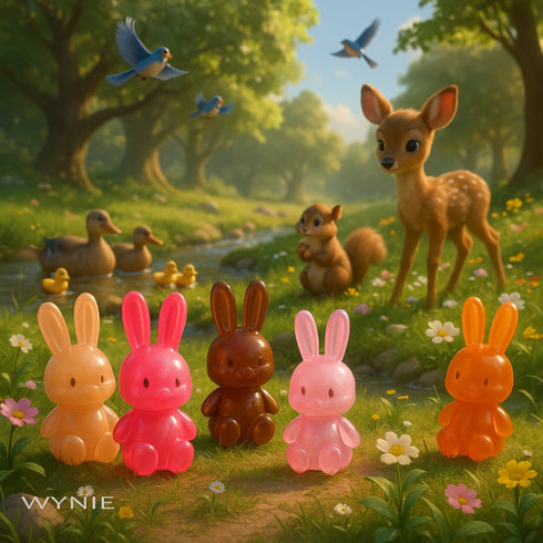 Bunny Gloss - Lucidalabbra Idratante a Forma di Coniglietto