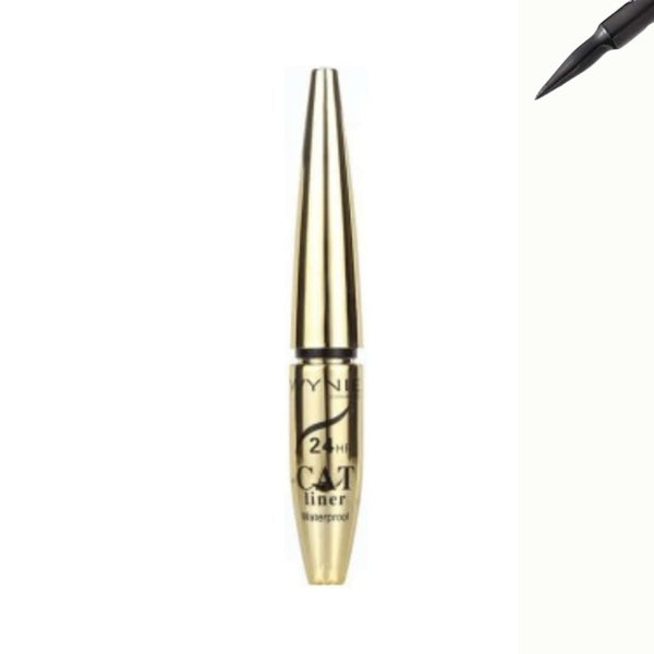 Cat Liner 24H Waterproof Eyeliner Liquido con Punta in Feltro