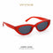 Cherry Crush | Occhiali da Sole Ovali Rosso Ciliegia WYNIE