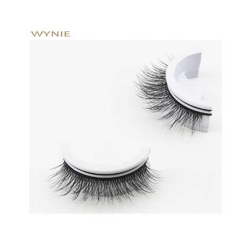 Ciglia Finte Auto-Adesive Naturali - UA157522 | Senza Colla, Facili da Applicare WYNIE