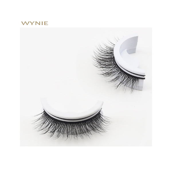 Ciglia Finte Auto-Adesive Naturali - UA157522 | Senza Colla, Facili da Applicare WYNIE