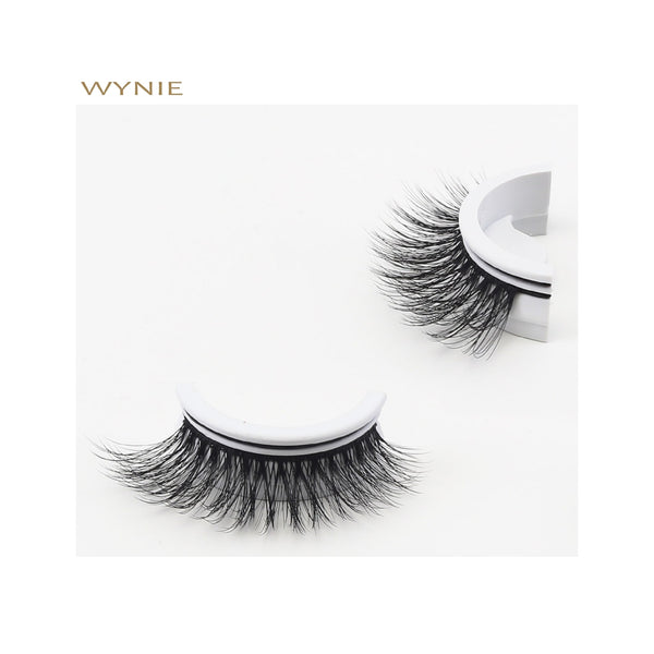 Ciglia Finte Auto-Adesive Volume Glam Natural - UA157519 | Senza Colla, Facili da Applicare WYNIE