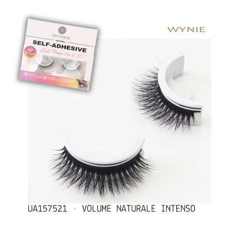 Ciglia Finte Auto-Adesive Volume Naturale Intenso - UA157521 | Senza Colla, Facili da Applicare WYNIE