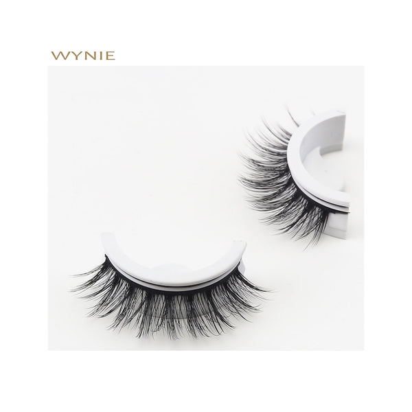 Ciglia Finte Auto-Adesive Volume Soft Natural - UA157518 | Senza Colla, Facili da Applicare WYNIE