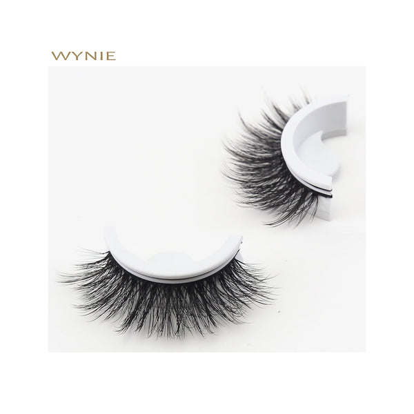 Ciglia Finte Auto-Adesive Volume Extra Naturale - UA157520 | Senza Colla, Facili da Applicare WYNIE