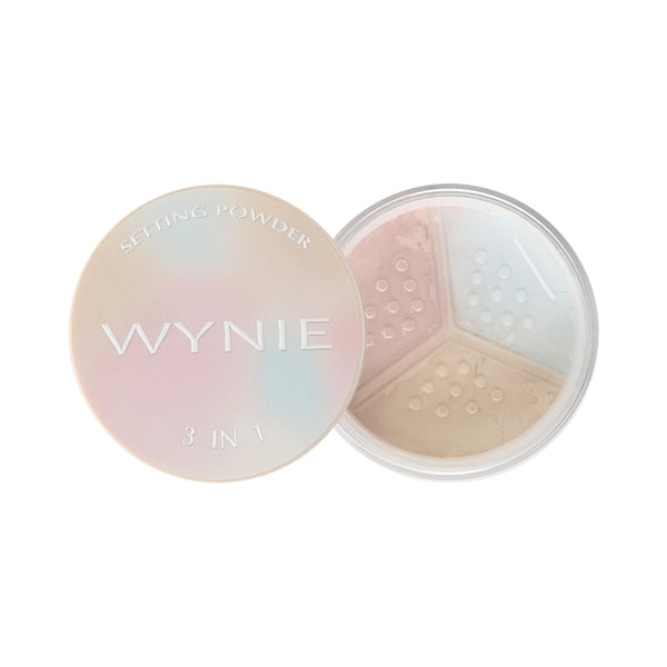Wynie Setting Powder 3 in 1 - Cipria Correttiva Opacizzante in Polvere Libera