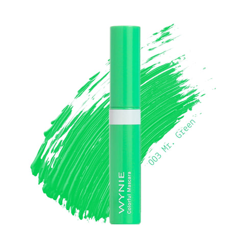 Wynie Colorful Mascara Colorato per Ciglia Creative 003 verde