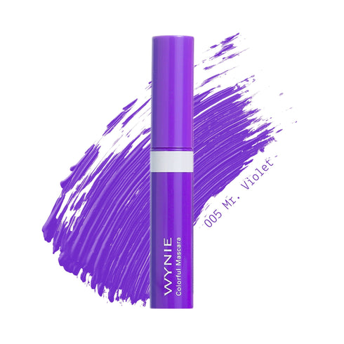 Wynie Colorful Mascara Colorato per Ciglia Creative 005 viola