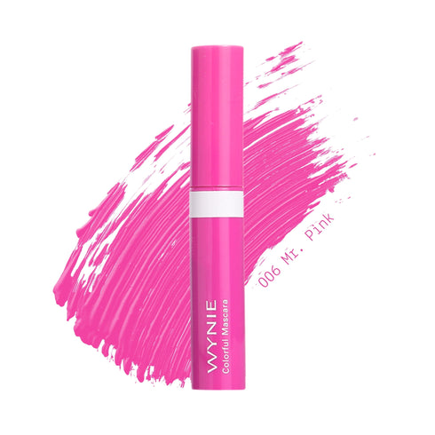 Wynie Colorful Mascara Colorato per Ciglia Creative 006 rosa