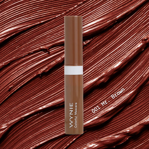 Colorful Mascara Set Completo Wynie | Kit Occhi 6 Mascara Colorati 001 marrone