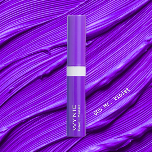 Colorful Mascara Set Completo Wynie | Kit Occhi 6 Mascara Colorati 005 viola