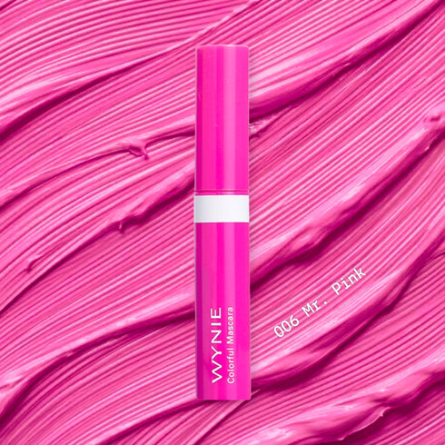Colorful Mascara Set Completo Wynie | Kit Occhi 6 Mascara Colorati 006 fucsia