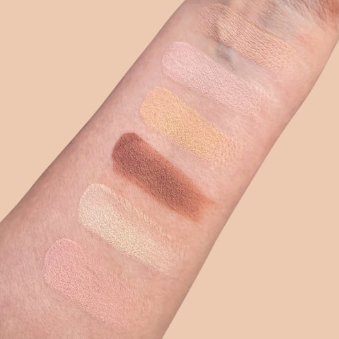 Wynie Correct & Contour Palette Viso - 6 Correttori in Crema Multifunzione per Correggere, Nascondere e Scolpire 001