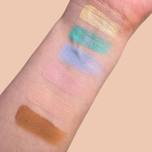 Wynie Correct & Contour Palette Viso - 6 Correttori in Crema Multifunzione per Correggere, Nascondere e Scolpire 002