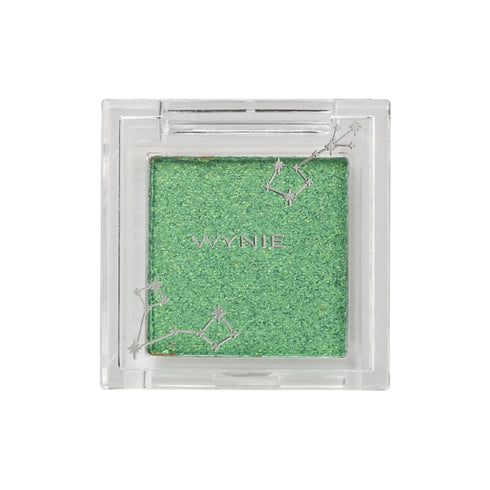 Cosmic Dust Eyeshadow – Hydra | Ombretto Singolo Shimmer, verde brillante con riflessi dorati