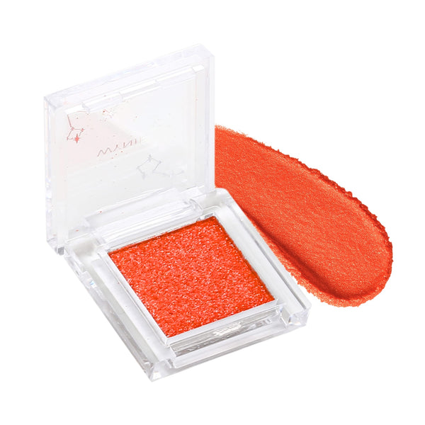 Cosmic Dust Eyeshadow – Vega | Ombretto Singolo Shimmer, rosso corallo brillante