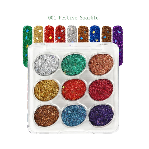Cream Glitter Eyeshadow - Palette Occhi Glitterata Wynie