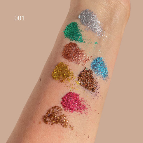 Cream Glitter Eyeshadow - Palette Occhi Glitterata Wynie