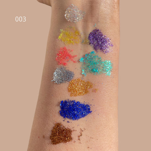 Cream Glitter Eyeshadow - Palette Occhi Glitterata Wynie