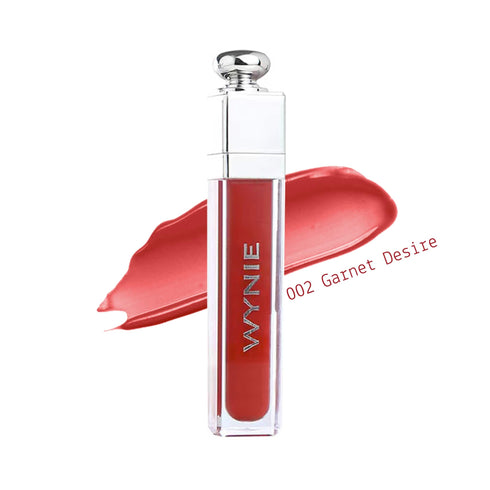 Crystal Shine Lipgloss - Lucidalabbra 002 Garnet Desire, rosso