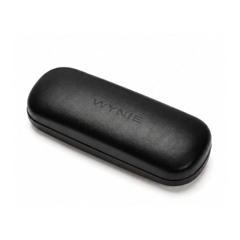 Custodia Rigida Porta Occhiali Sewrigrafata Wynie | Accessori per occhiali da sole e da vista, nero