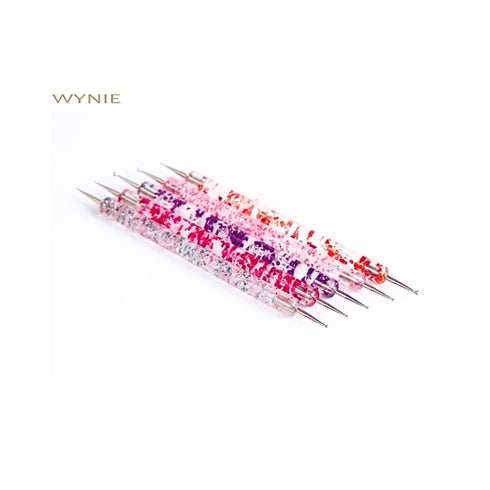 Dotting Tool Nail Art – Set 5 pezzi Marmorizzato Wynie