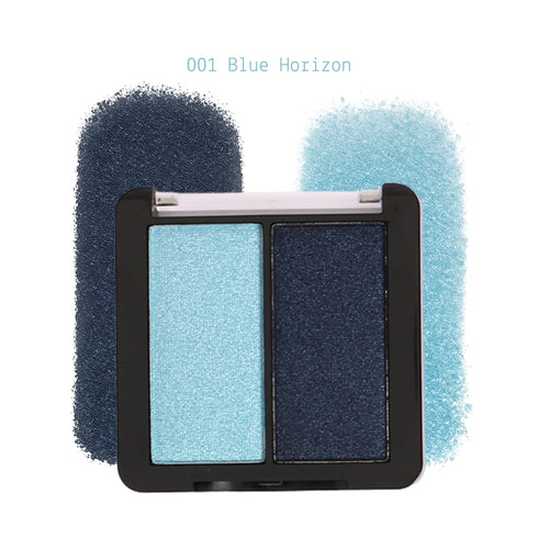 Double Eyeshadow Palette Duo Ombretti in Polvere Shimmer