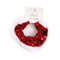 Scrunchies Natale con Paillettes Rosso, Verde, Argento e Oro | Wynie Christmas Collection