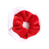 Elastici Scrunchies Natale in Tessuto Rosso | Wynie Christmas Collection