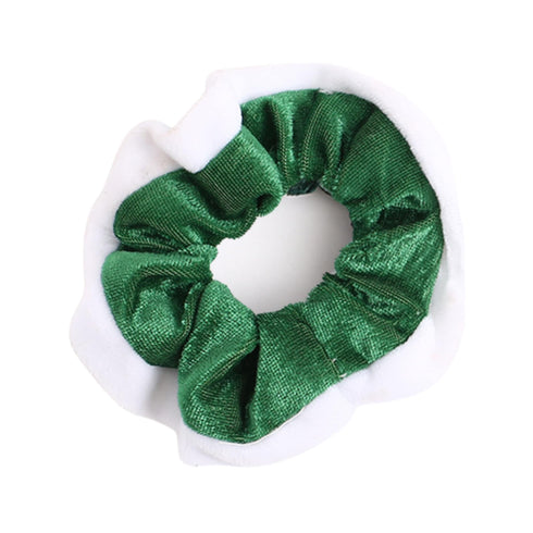 Elastici Scrunchies Natale in Tessuto Verde | Wynie Christmas Collection