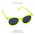 Electric Fluo | Occhiali da Sole Rounded Giallo Trasparente Wynie