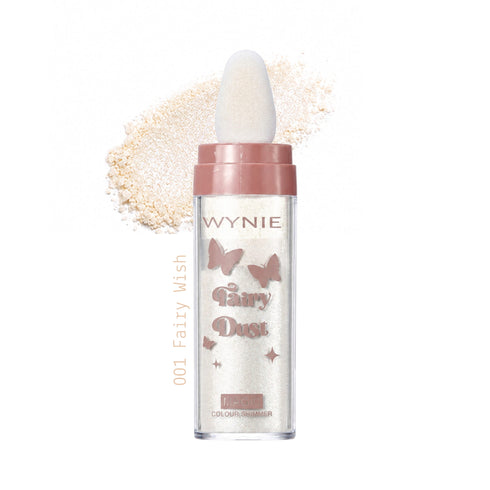 Fairy Dust Colour Shimmer - Polvere Illuminante Viso, Occhi e Corpo Wynie 001 bianco crema iridescente