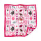 Foulard Stampato Fantasia Estiva WYNIE rosa fucsia | Accessori Moda e Sciarpe