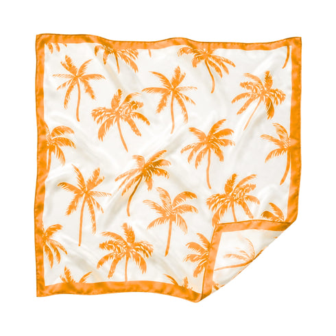 Foulard Stampato Palme WYNIE giallo | Accessori Moda e Sciarpe