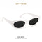 Pop White | Occhiali da Sole Ovali Bianco WYNIE