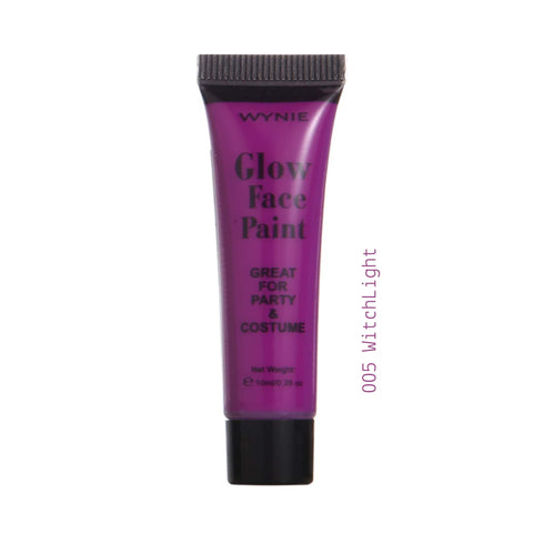 WYNIE Glow Face Paint 02 – Tinta per il Viso | Make-up Halloween, Carnevale, Cosplay
