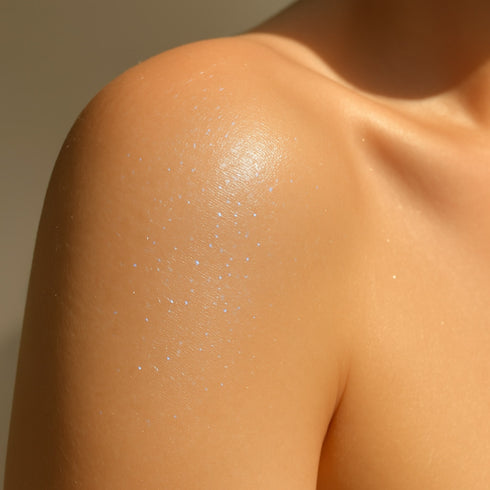 Glow Luminous Spray & Set "Holo Blue" - Illuminante Glitter Viso e Corpo