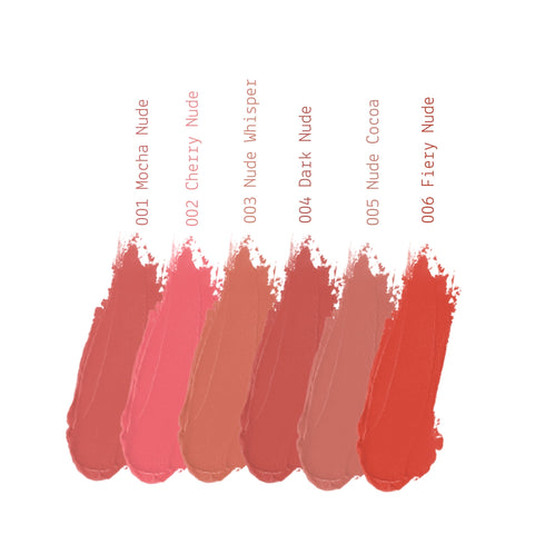 GoldCreme Matte Lipstick - Rossetto Cremoso Opaco, colori