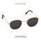Golden Horizon | Occhiali da Sole Rounded Gold con Lenti Fumé Wynie